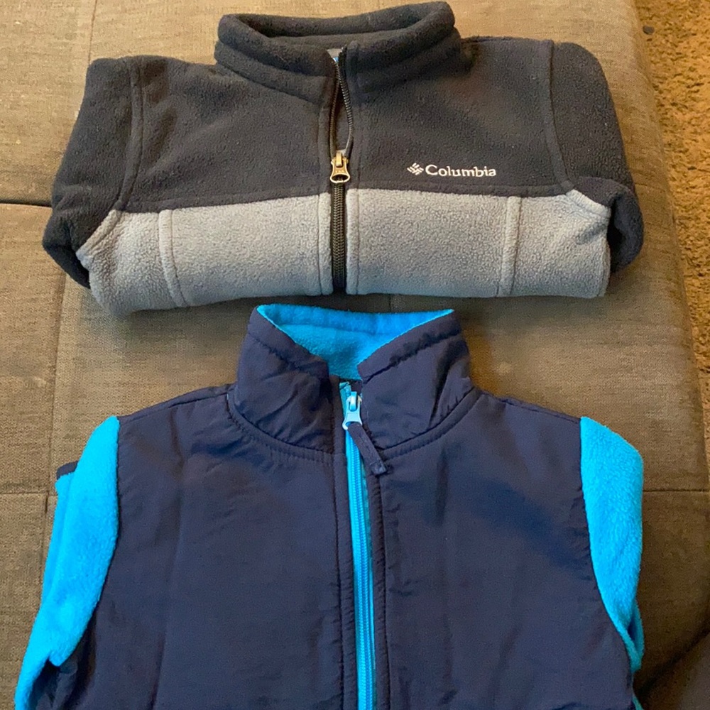 2 Toddler Fleece Jackets